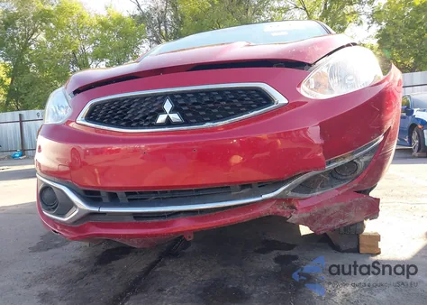 2019 Mitsubishi Mirage Es/Rf из США, поврежденный, VIN ML32A3HJ1KH002965